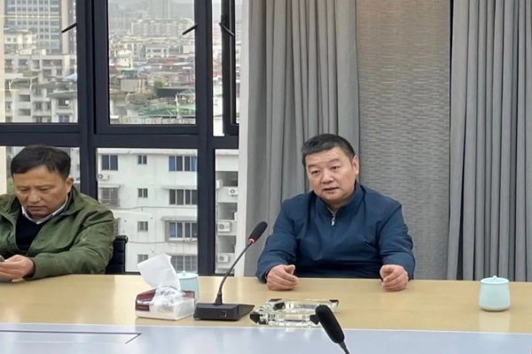 麗水市建設(shè)局黨組書記、局長(zhǎng)鐘小松一行到浙江中立建設(shè)有限公司走訪